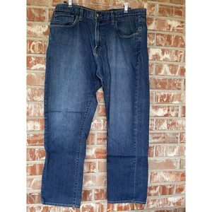 Agave Waterman Men's Jeans 36x29 Relaxed Fit Straight Leg Portland Dark Flex EUC